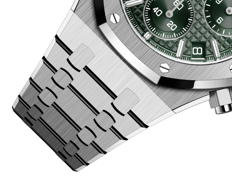 Audemars Piguet ROYAL OAK Khaki Grünes Zifferblatt CHRONOGRAPH 41mm