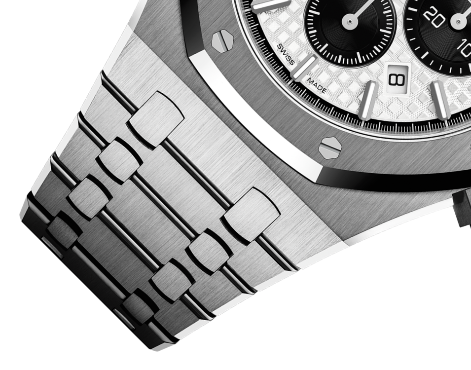 Audemars Piguet ROYAL OAK PANDA Weißes Zifferblatt CHRONOGRAPH 41mm
