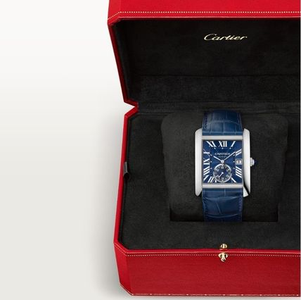 Cartier Tank MC Blau 44mm