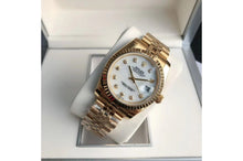 Rolex Datejust 36/28mm RG/RG Jub White/Dial