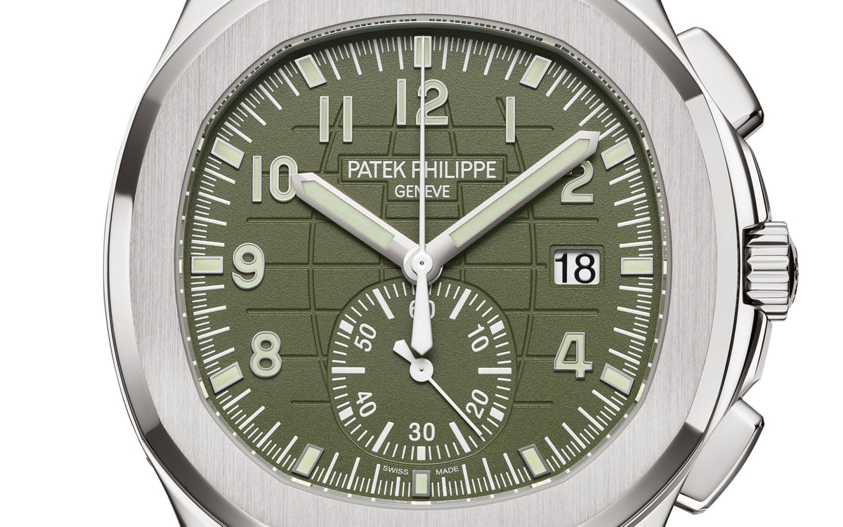 Patek Philippe Aquanaut Chronograph, 18k Weißgold, 42,2mm