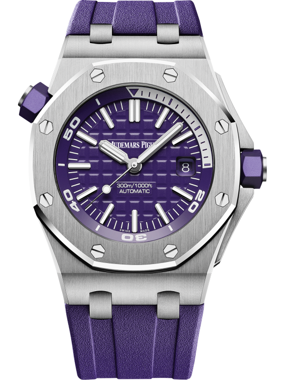 Audemars Piguet OFFSHORE DIVER Purple Dial 42mm
