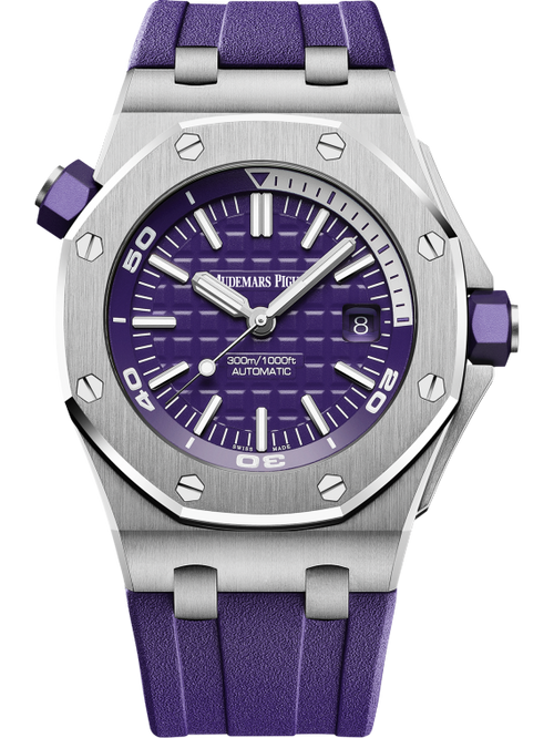 Audemars Piguet OFFSHORE DIVER Purple Dial 42mm
