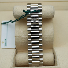 Rolex Day-Date 40 Platinum Ice-Blue Diamanten Dial