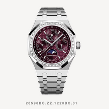Audemars Piguet AP Royal Oak Diamanten Set Edelstahl 41mm Pink Dial