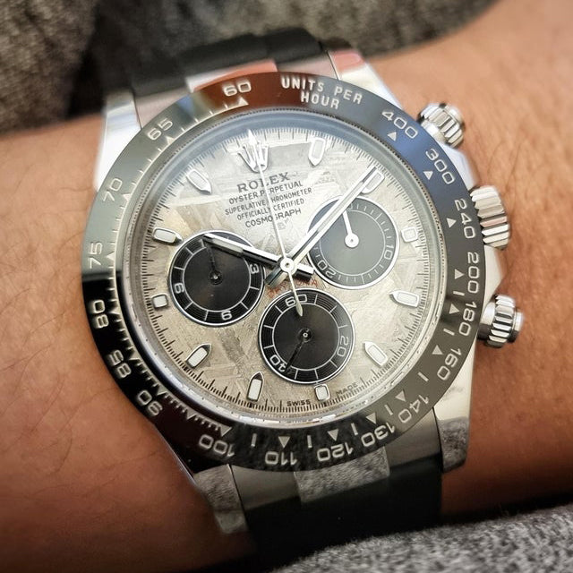Rolex Cosmograph Daytona Weißgold Meteorite Replica