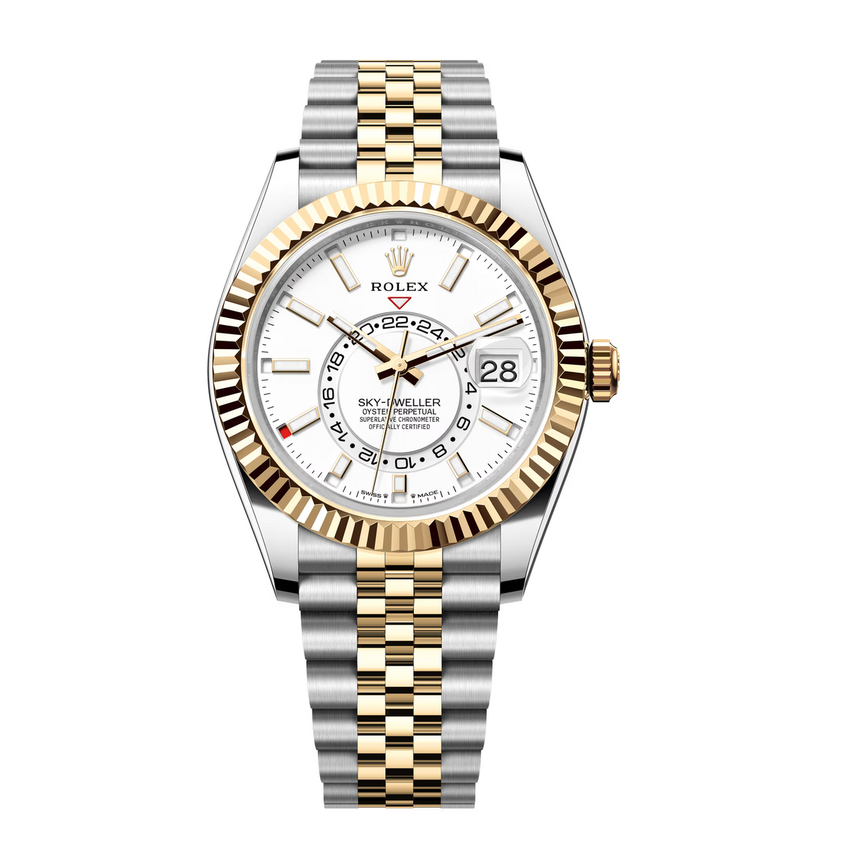 Rolex Sky-Dweller Oyster, 42 mm, Oystersteel and Gelbgold