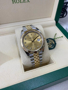 Rolex Datejust 36 Champagne Diamanten Dial -0150