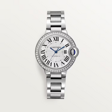 Cartier BALLON BLEU Diamanten Bezel 33mm