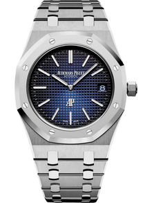 Audemars Piguet ROYAL OAK “JUMBO” Smoked Blaues Zifferblatt 39mm