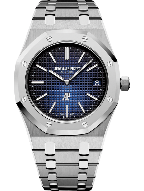 Audemars Piguet ROYAL OAK “JUMBO” Smoked Blaues Zifferblatt 39mm