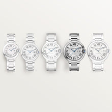 Cartier Ballon Bleu de Cartier Silvered guilloché dial 40 mm