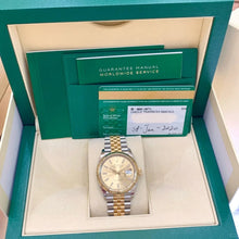 Rolex Datejust 41 Weißes Zifferblatt Men's Gold & Edelstahl -0015
