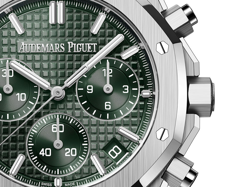 Audemars Piguet ROYAL OAK Khaki Grünes Zifferblatt CHRONOGRAPH 41mm