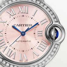 Cartier Ballon Bleu de Cartier Pink sunray dial 33 mm