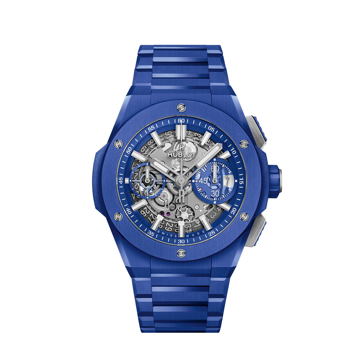 Hublot Big Bang Integrated Blue Indigo Keramik