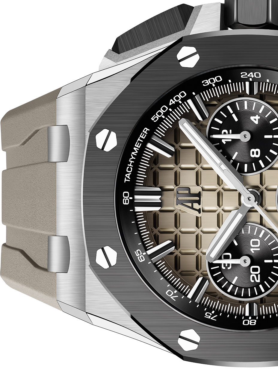 Audemars Piguet OFFSHORE Smoked Light Brown Dial CHRONOGRAPH 43mm