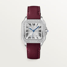 Cartier Santos de Cartier Medium model Sunray dial 35.1 mm