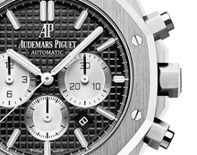 Audemars Piguet ROYAL OAK PANDA Schwarzes Zifferblatt CHRONOGRAPH 41mm