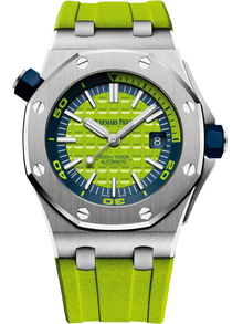 Audemars Piguet OFFSHORE DIVER Grünes Zifferblatt 42mm