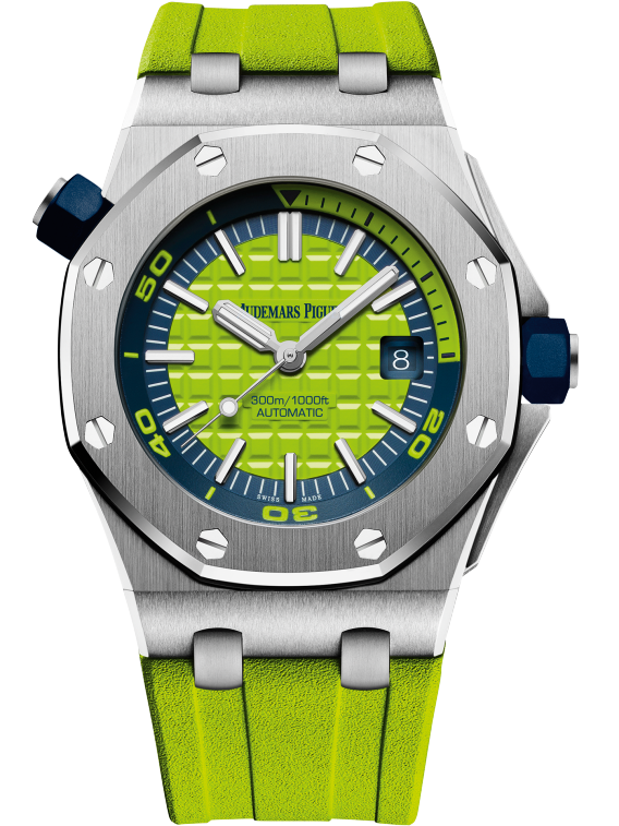 Audemars Piguet OFFSHORE DIVER Grünes Zifferblatt 42mm