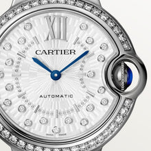 Cartier Ballon Bleu de Cartier Matte silvered sunray-brushed dial 33 mm