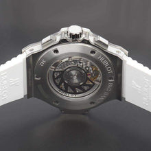 Hublot Big Bang, Edelstahl White Diamanten Chronograph, 41 mm