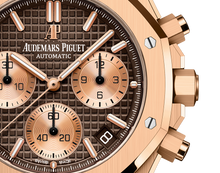 Audemars Piguet ROYAL OAK Pink Gold Brown Dial CHRONOGRAPH 41mm