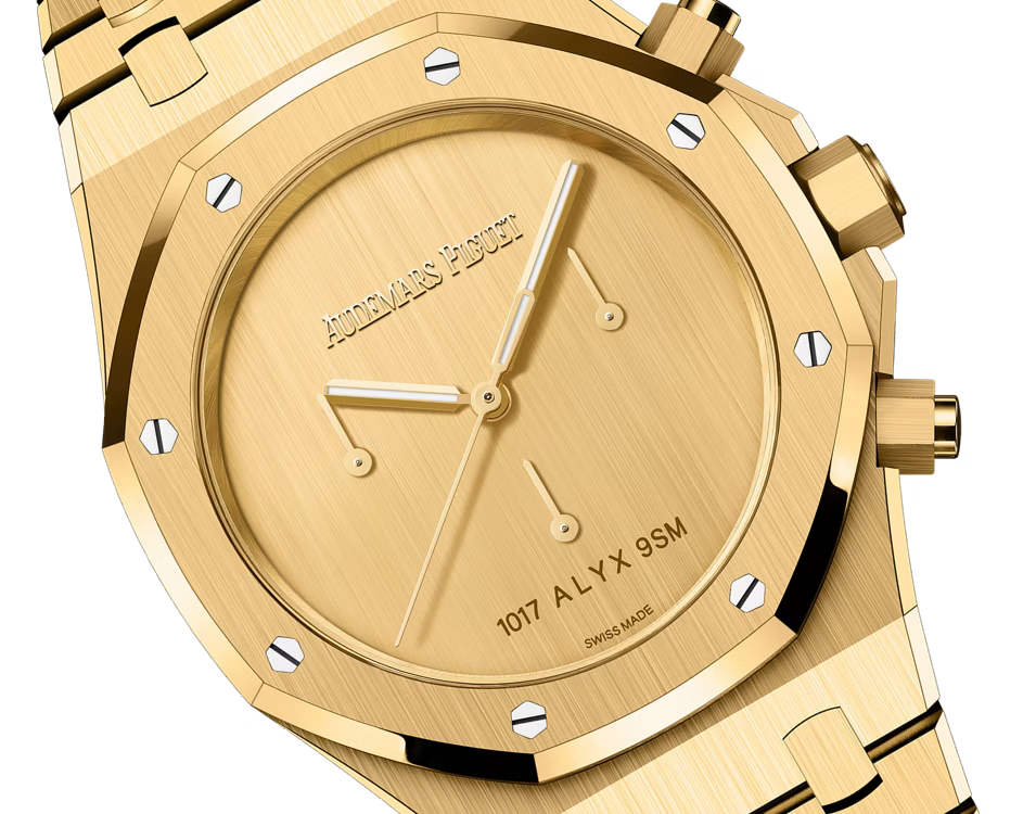 Audemars Piguet Royal Oak Chronograph '1017 ALYX 9SM' Gelbgold Limited Edition