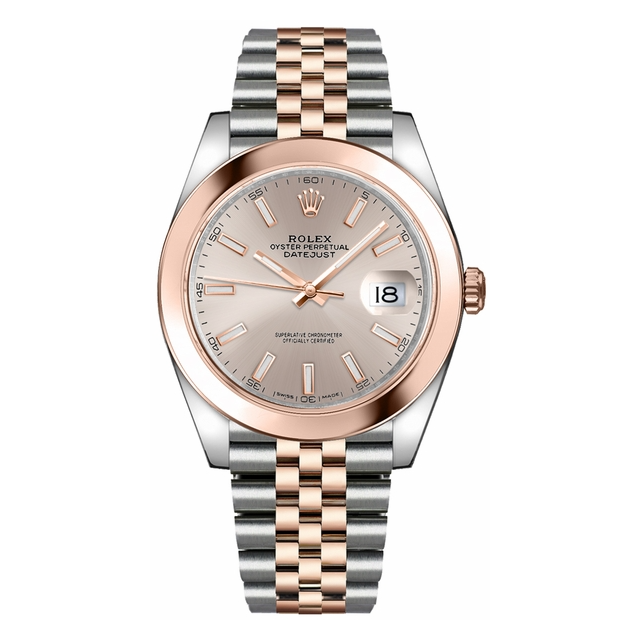 Rolex Datejust 41 Roségold & Edelstahl -0010