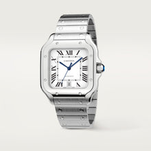 Cartier Santos de Cartier Large model Silvered opaline dial 39.8 mm