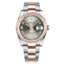 Rolex Datejust 36 Roségold & Edelstahl -0069