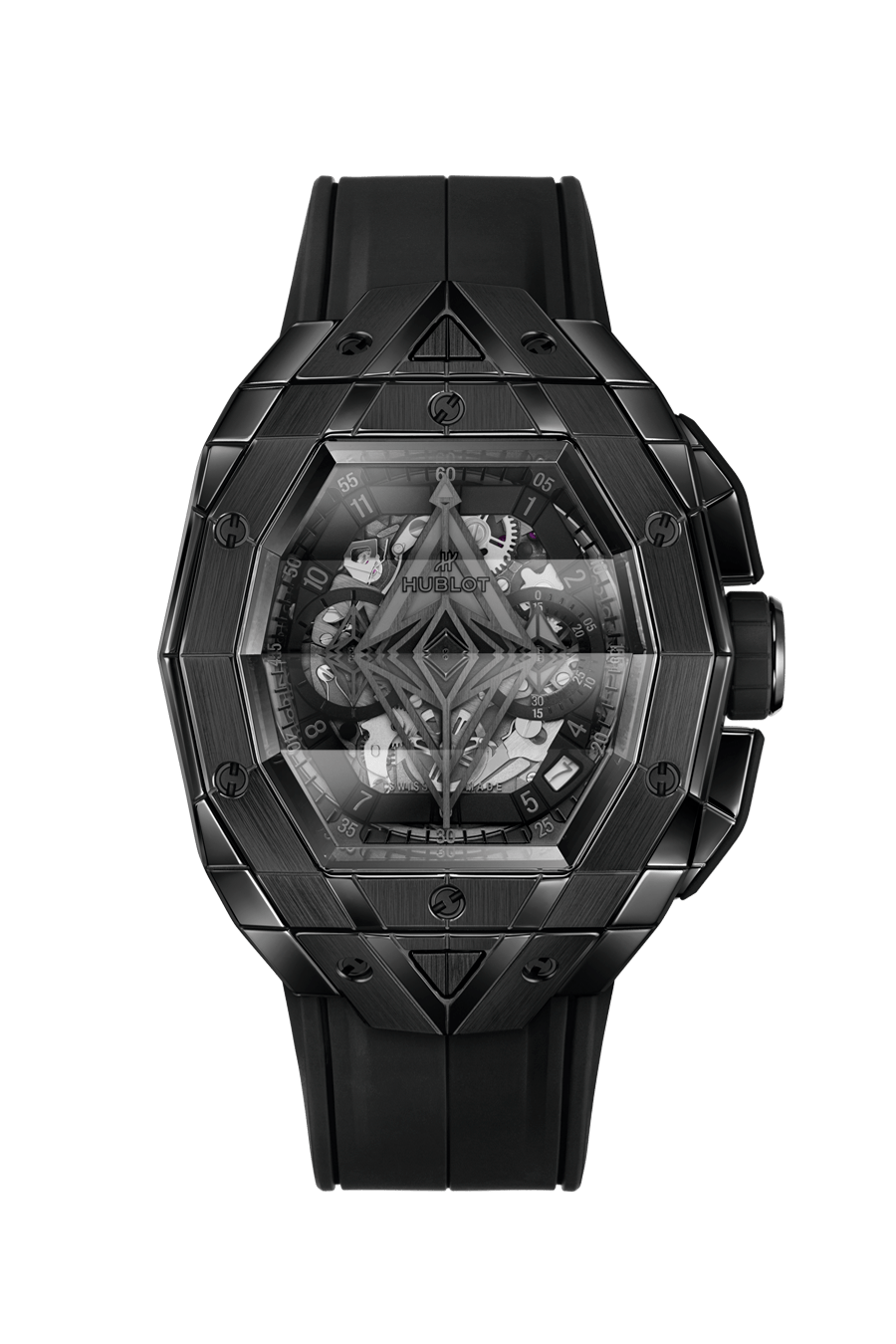 Hublot Hublot, Spirit of Big Bang Sang Bleu All Black, Keramik, 42mm, Limited Edition