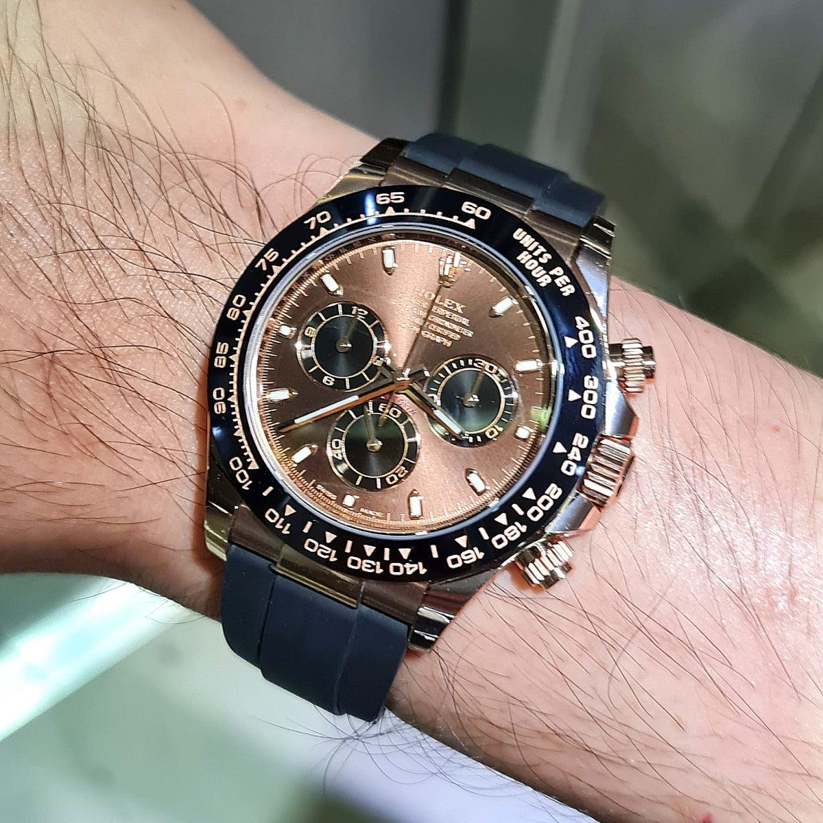 Rolex Cosmograph Daytona Roségold Oysterflex M
