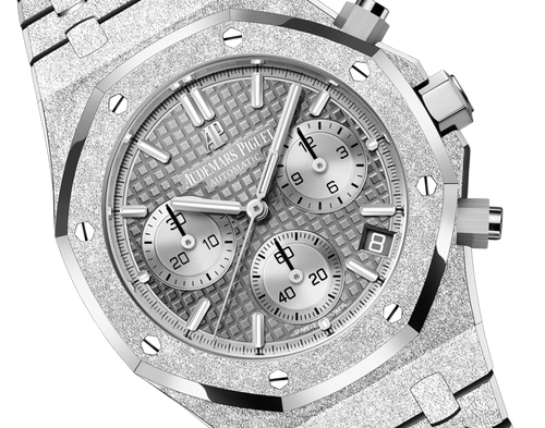 Audemars Piguet ROYAL OAK FROSTED GOLD CHRONOGRAPH Grey Dial 41mm