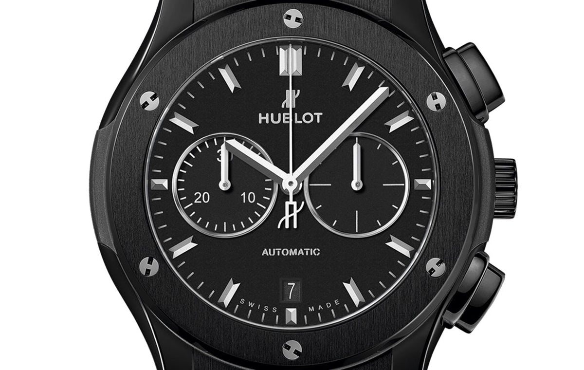 Hublot Unworn Hublot Classic Fusion Chronograph Black Magic