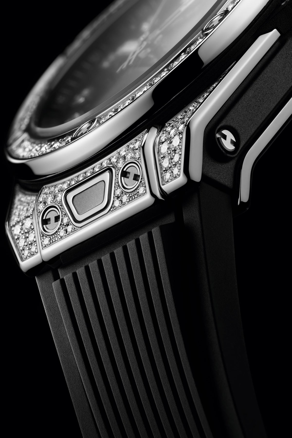 Hublot Big Bang ONE CLICK Edelstahl PAVÉ