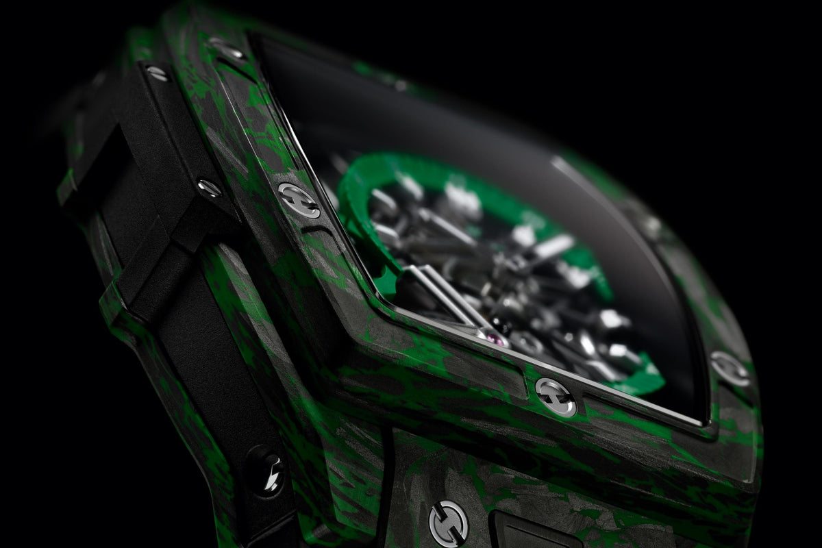 Hublot Spirit of Big Bang TOURBILLON CARBON GREEN