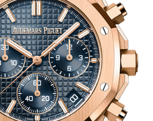 Audemars Piguet ROYAL OAK Pink Gold “Bleu nuit nuage 50” Dial CHRONOGRAPH 41mm