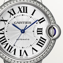 Cartier Ballon Bleu de Cartier Silver guilloché dial 36 mm