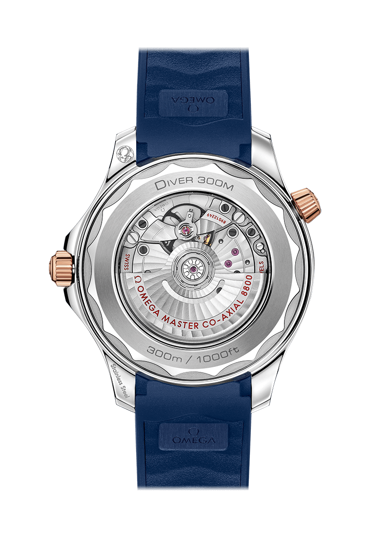 Omega Seamaster Diver 300m Blue Sedna™ Gold 42mm