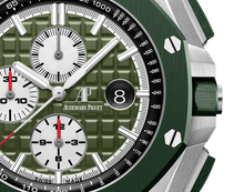 Audemars Piguet OFFSHORE Khaki Green Camouflage Dial CHRONOGRAPH 44mm