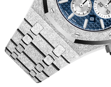 Audemars Piguet ROYAL OAK FROSTED GOLD CHRONOGRAPH Blaues Zifferblatt 41mm