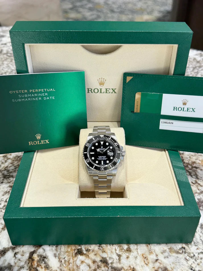 Rolex Submariner Date Schwarzes Zifferblatt -0001