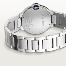 Cartier Ballon Bleu de Cartier Silver guilloché dial 36 mm