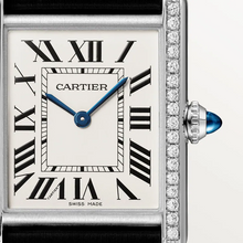 Cartier TANK MUST LARGE MODEL Diamanten 33.7mm