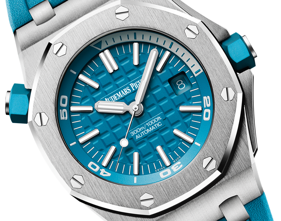 Audemars Piguet OFFSHORE DIVER Turquoise Blaues Zifferblatt 42mm