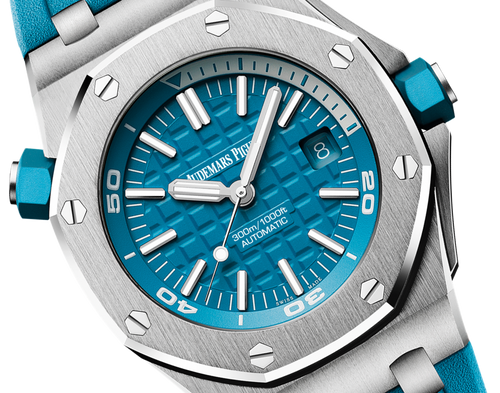 Audemars Piguet OFFSHORE DIVER Turquoise Blaues Zifferblatt 42mm
