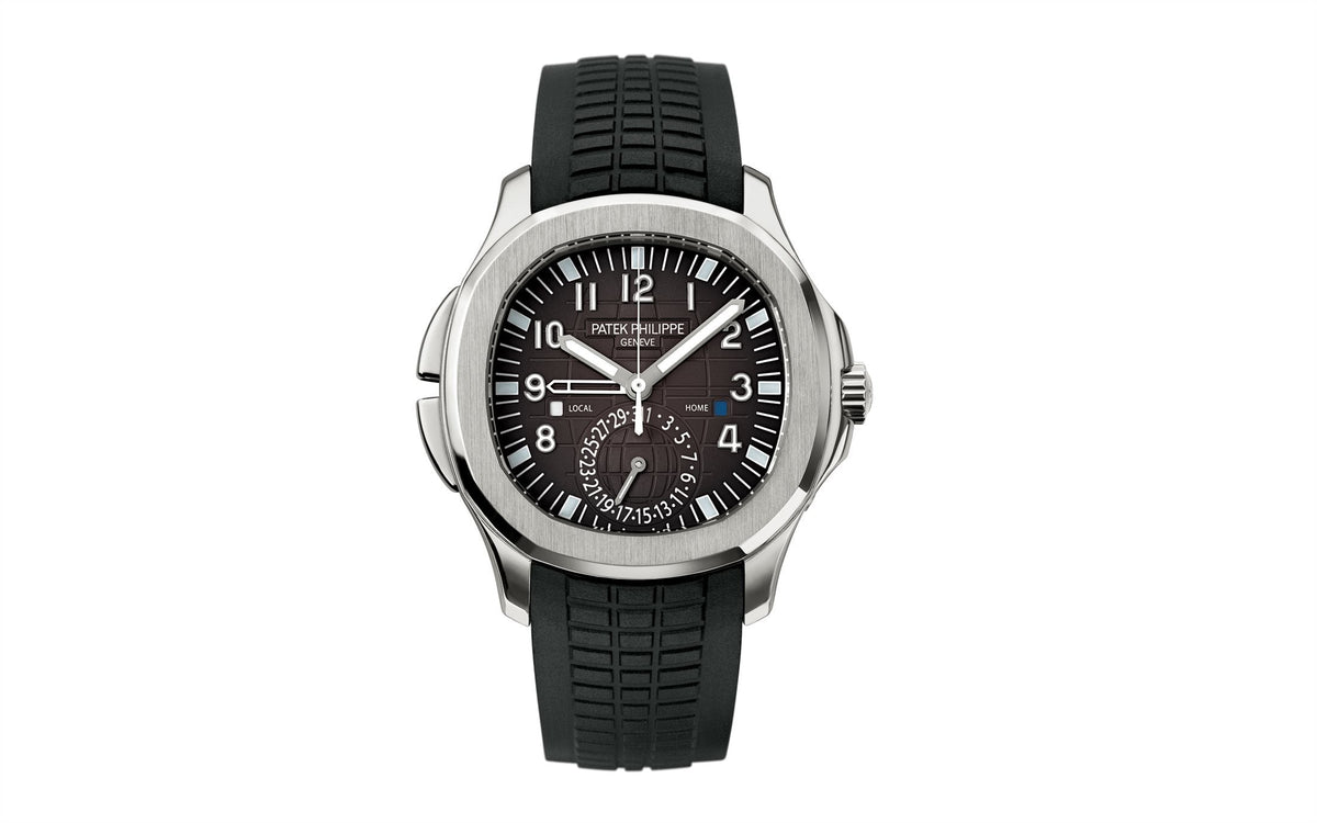 Patek Philippe Aquanaut Travel Time, Edelstahl, 40,8mm