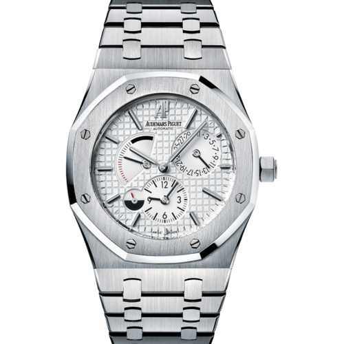 Audemars Piguet Royal Oak Dual Time Edelstahl Silver